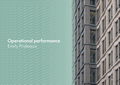 Operational performance - Emily Prideaux
