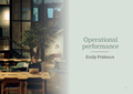 Operational performance - Emily Prideaux